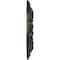 Ekena Millwork Whitman Ceiling Medallion (For Canopies up to 3 3/4"), 13"OD x 1 3/8"P, Stone Hearth Crackle CM13WHSHC - alternate 3
